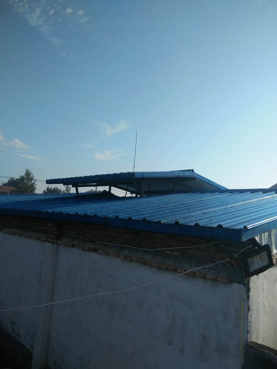 生產中的煙囪